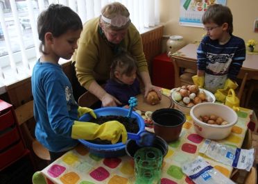 Ugdomoji veikla Daržo šeimynėlė (Širdukų gr.)