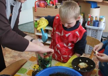 Ugdomoji veikla Daržo šeimynėlė (Širdukų gr.)