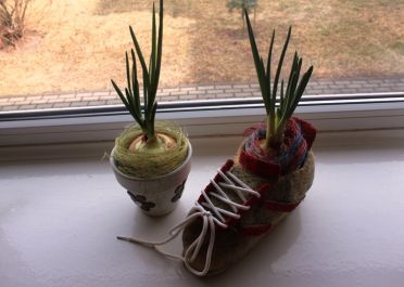 Augalų, išaugintų ant palangės ir kūrybinių darbelių  paroda Pavasaris ant palangės